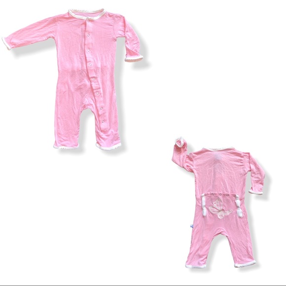 Kickee pants butterfly romper - Picture 1 of 3